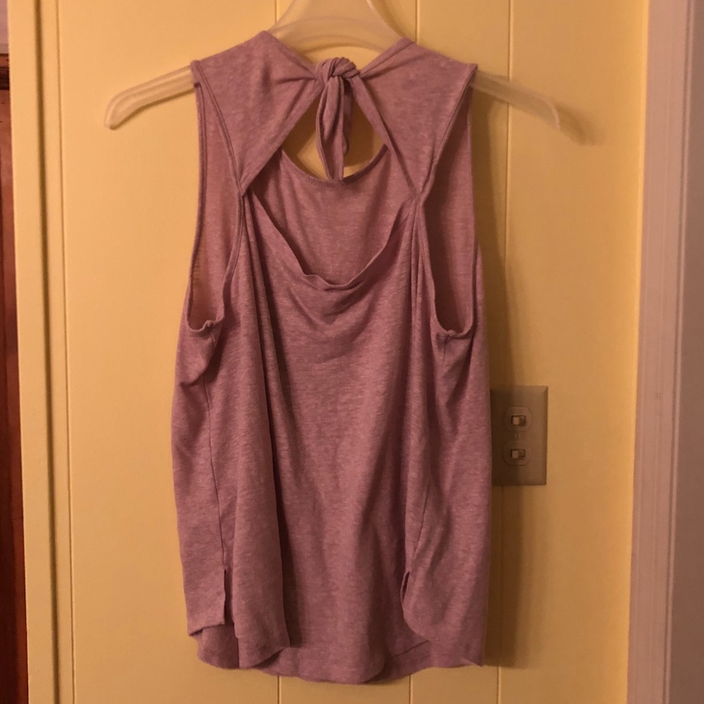 Adorable tank top with tie back
